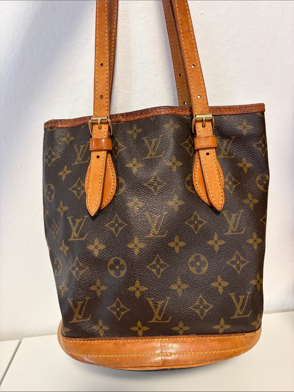 Louis Vuitton Popincourt Haut Monogram Tote Bag Vintage SD0918